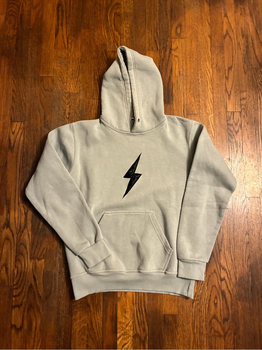 Bruce bolt grey hoodie size small